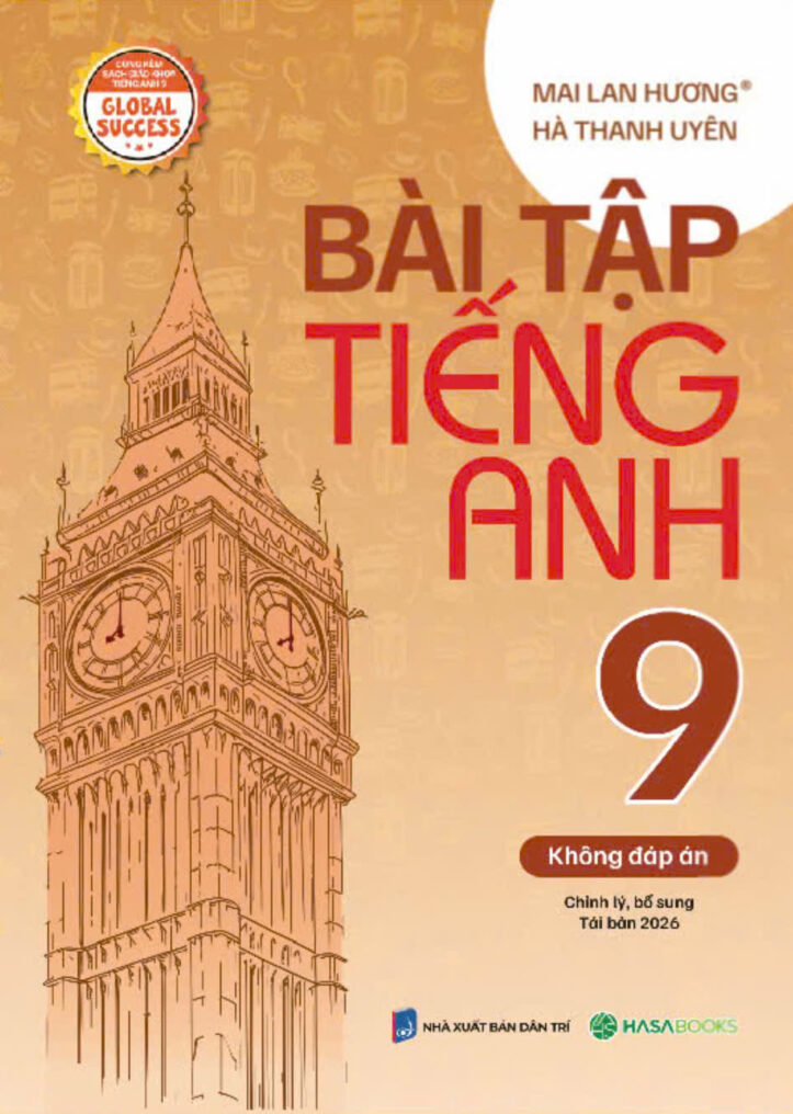 Bài Tập Tiếng Anh lớp 9 theo SGK Global Success (Không Đáp Án)