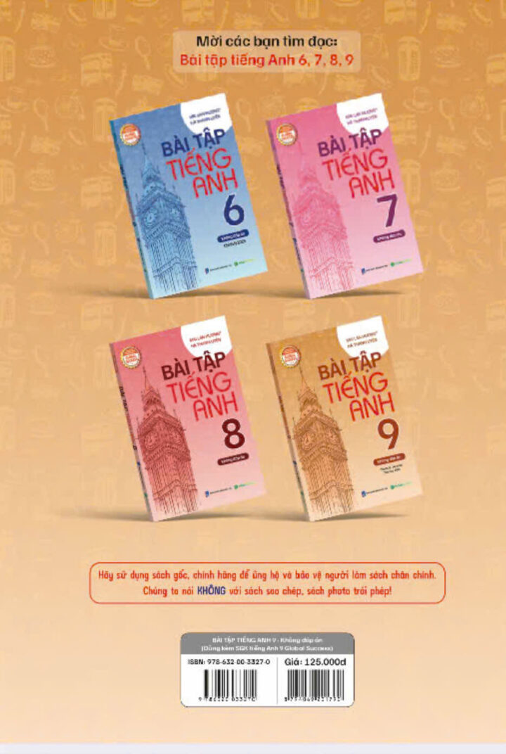 Bài Tập Tiếng Anh lớp 9 theo SGK Global Success (Không Đáp Án) - Ảnh 6
