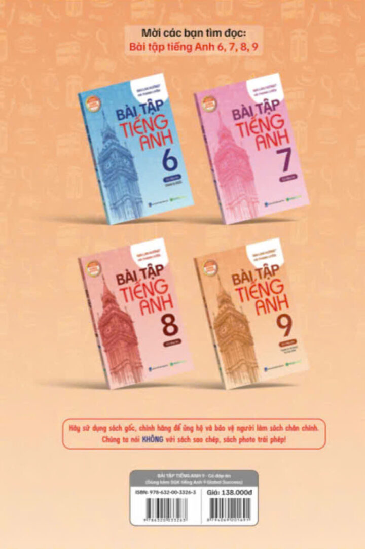 BT Tiếng Anh lớp 9 theo SGK Global Success (Có đáp án) - Ảnh 6