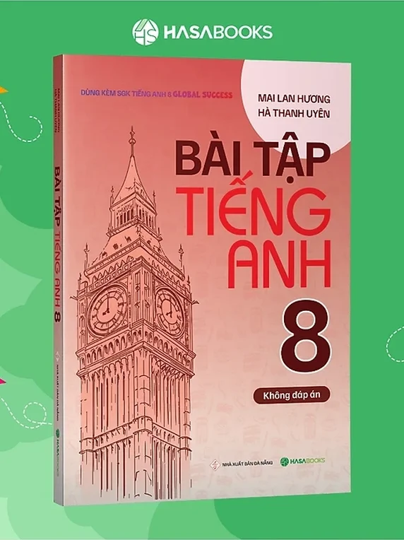 Bài Tập Tiếng Anh 8 (Không Đáp Án)