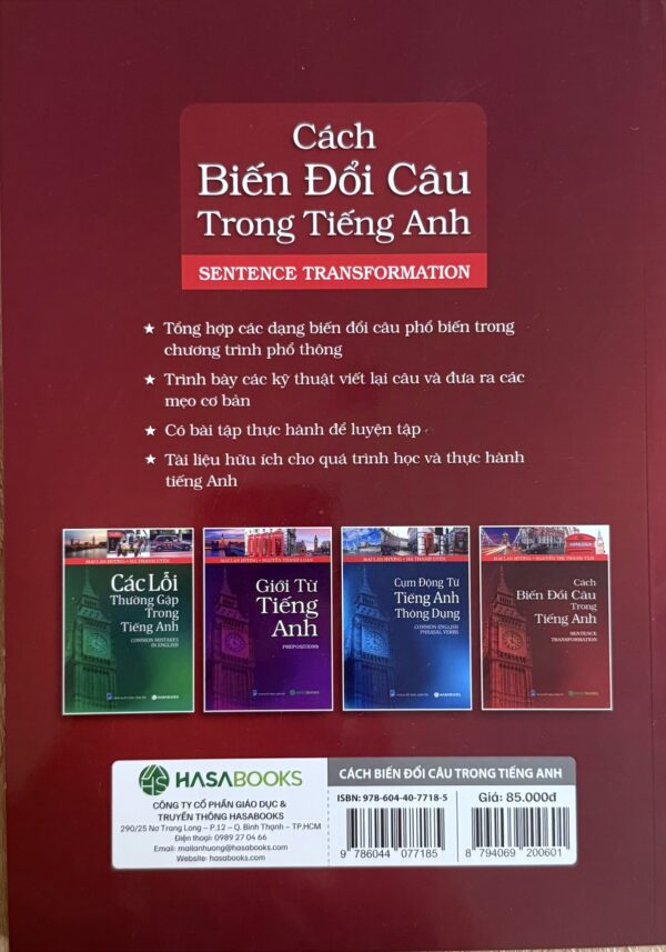 Cách Biến Đổi Câu Trong Tiếng Anh (Sentence Transformation) - Ảnh 8