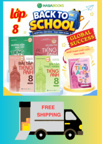 Combo 5 sách bài tập Trọn bộ học tốt Tiếng Anh lớp 8 Global Success