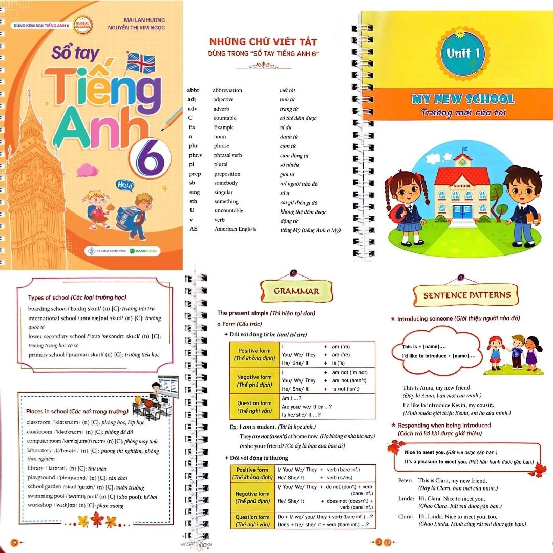 Combo 5 sách bài tập Trọn bộ học tốt Tiếng Anh lớp 6 Global Success - Ảnh 6
