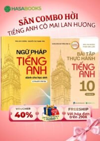 [HOT] Combo sách Ngữ Pháp Dành cho học sinh và BTTH Lớp 10